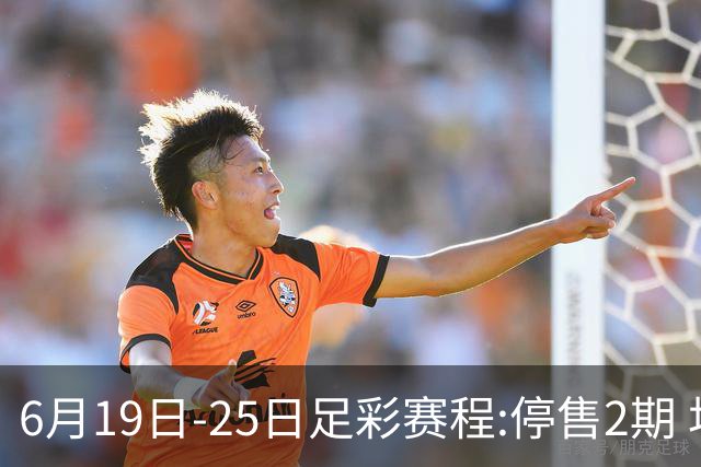6月19日-25日足彩赛程:停售2期 均系世界杯小组赛